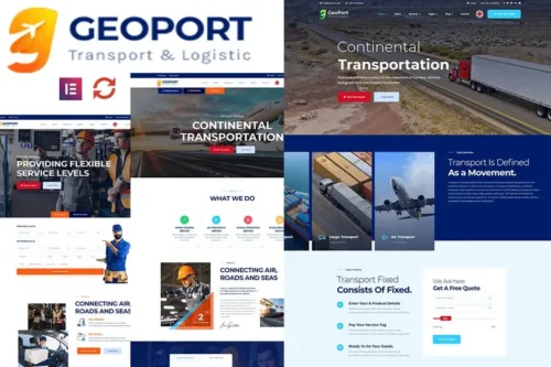 Mua Geoport - Transport & Logistics WordPress Theme giá rẻ