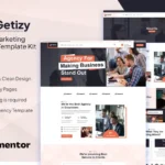 Getizy – Digital Marketing Agency Template Kit