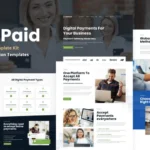 GetPaid – Payment Gateway & Fintech Service WordPress Elementor Template Kit