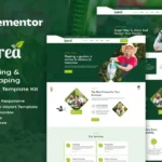 Gettrea – Gardening & Landscaping Elementor Template Kit
