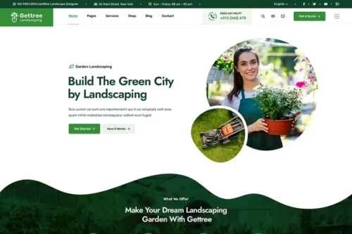 Mua Gettree – Garden & Landscaping WordPress Theme giá rẻ