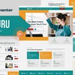 Ghuru – Online Course & Education Elementor Template Kit
