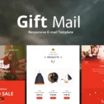 Gift Mail – Christmas Email Templates set