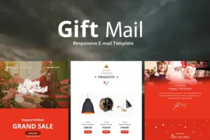 Mua Gift Mail - Christmas Email Templates set giá rẻ