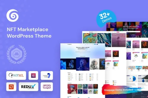 Mua Gigaland - NFT Marketplace WordPress Theme giá rẻ