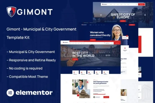 Mua Gimont - Municipal & City Government Template Kit giá rẻ