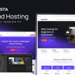 Ginsta – Cloud Hosting Company Elementor Template Kit