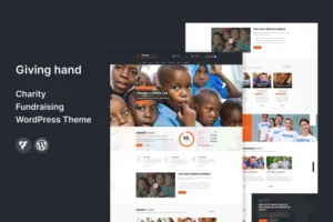 Mua Giving hand - Charity/Fundraising WordPress Theme giá rẻ