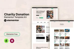Mua Givvy - Charity Donation Elementor Template Kit giá rẻ