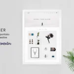 Glacier – Minimal WordPress Portfolio Theme