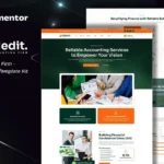 Gledit – Accounting Firm Elementor Template Kit