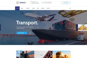 Mua GlobeCo - Transportation & Logistics WordPress The giá rẻ