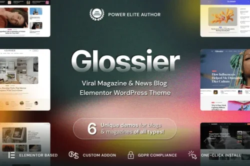 Mua Glossier - Newspaper & Viral Magazine Theme giá rẻ