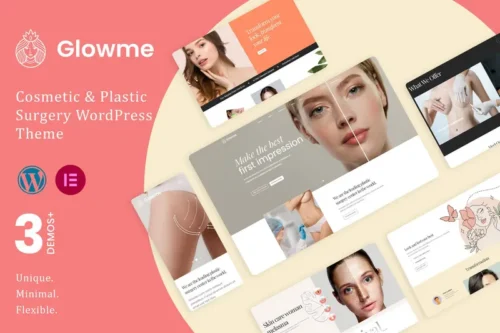 Mua GlowME - Cosmetic & Plastic Surgery WordPress giá rẻ