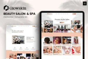 Mua Glowskin - Beauty Salon & Spa Elementor Template Kit giá rẻ