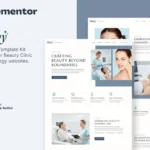 Glowy – Beauty Clinic & Dermatology Elementor Template Kit