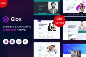 Mua Glox - Business & Consulting WordPress Theme giá rẻ