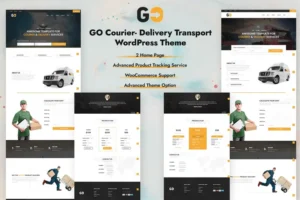 Mua GO Courier– Delivery Transport WordPress Theme giá rẻ