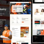 Godustry – Industry & Manufacturing Elementor Template Kit