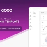 Gogo React – React Admin Template