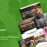 GoodHeart – Charity & Nonprofit Elementor WordPres
