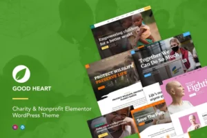 Mua GoodHeart - Charity & Nonprofit Elementor WordPres giá rẻ