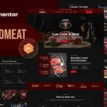 Goodmeat – Meat Shop & Butcher Elementor Template Kit