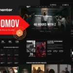 Goodmov – Film Maker & Movie Studio Elementor Template Kit
