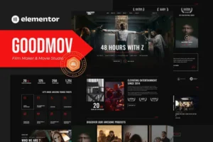 Mua Goodmov - Film Maker & Movie Studio Elementor Template Kit giá rẻ