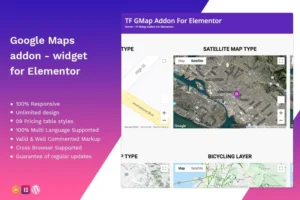 Mua Google Maps addon - widget for Elementor giá rẻ