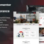 Gorance – Insurance Agency Elementor Pro Template Kit
