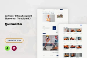 Mua Goso - Contractor & Heavy Equipment Elementor Template Kit giá rẻ