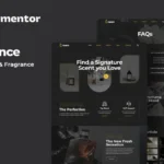Grance – Perfume & Fragrance Elementor Template Kit