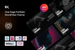 Mua Grandex - One Page Portfolio WordPress Theme giá rẻ