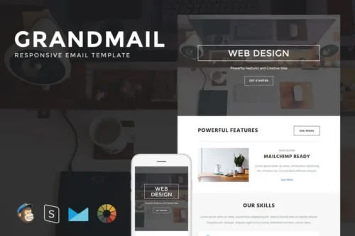 Mua GrandMail - Responsive Email + StampReady Builder giá rẻ
