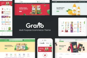 Mua Grano - Organic & Food WordPress Theme giá rẻ