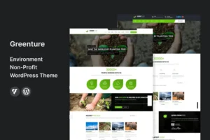 Mua Greenture - Environment Non-Profit WordPress Theme giá rẻ