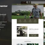 Greenwood – Golf Club & Academy Elementor Template Kit