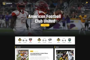 Mua Gridiron | American Football & NFL Team WordPress giá rẻ
