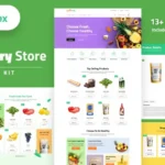 Grocerex – Grocery Store Elementor Pro Template Kit