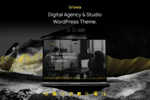 Mua Gröwla – Digital Agency & Studio WordPress Theme giá rẻ