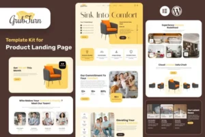 Mua GrubFurn - Single Product Elementor Pro Template Kit giá rẻ
