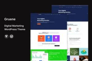 Mua Gruene - Digital Marketing WordPress Theme giá rẻ
