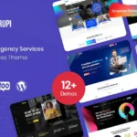 Grupi – Digital Agency WordPress Theme
