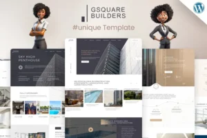 Mua Gsquare - Real Estate Wordpress Theme. giá rẻ