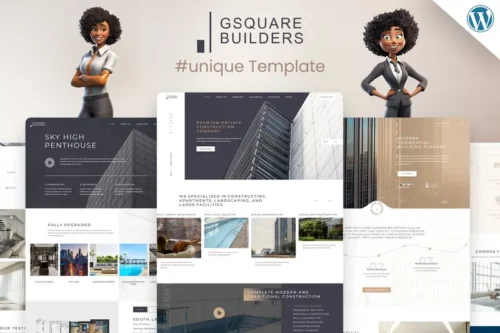 Mua Gsquare - Real Estate Wordpress Theme. giá rẻ