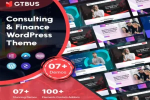 Mua GTBUS - Consulting & Finance WordPress Theme giá rẻ