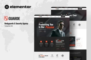 Mua Guarde - Bodyguards & Security Agency Elementor Template Kit giá rẻ