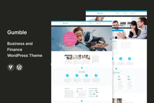 Mua Gumble - Business and Finance WordPress Theme giá rẻ