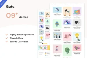 Mua Gute | Minimalist Blog WordPress Theme giá rẻ